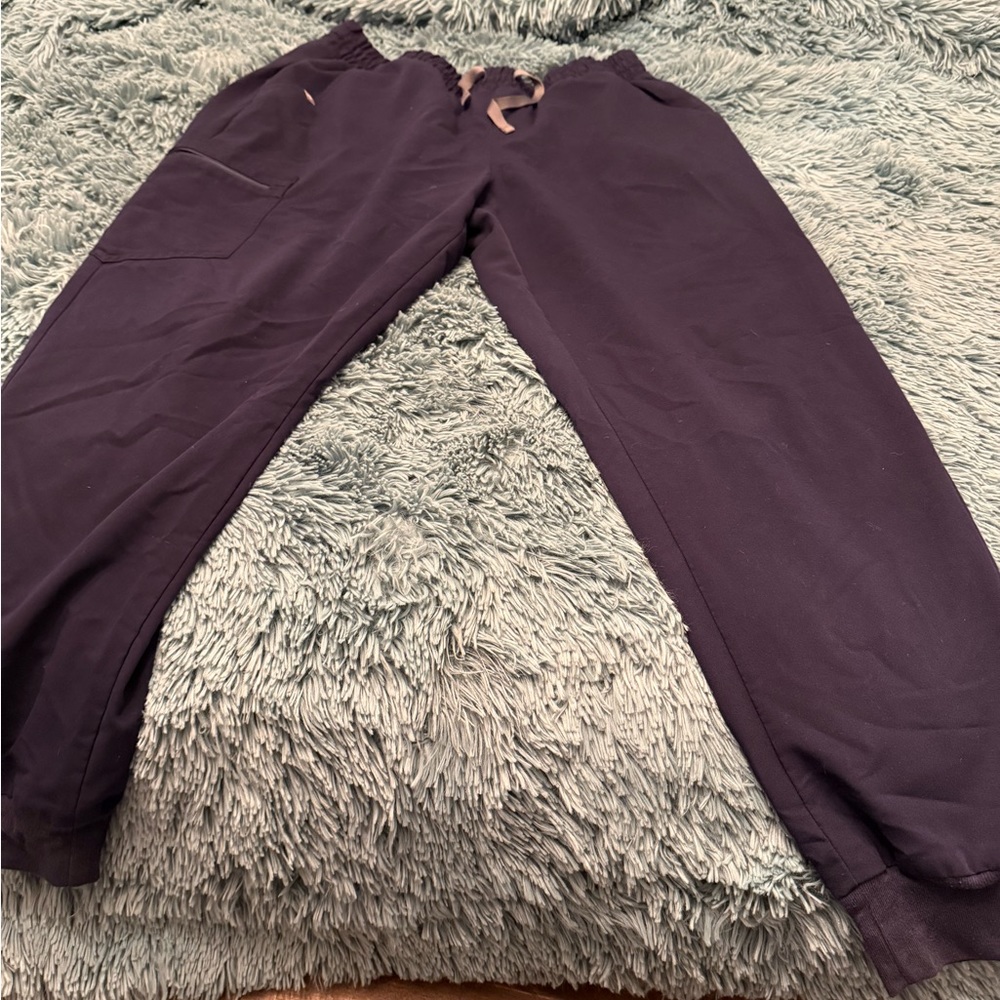 Navy blue Fig scrubs Jogger Pants
